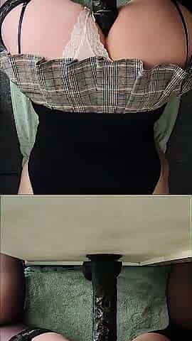 Sadie gets a overweight schlong in her booty