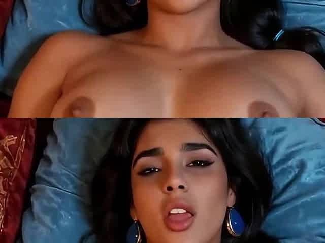 Stepmom cunt screwing in the bedroom - large butt and ass slam - Climax and large titties - Virtual Sex-AI