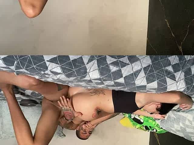 Eating His Ass
