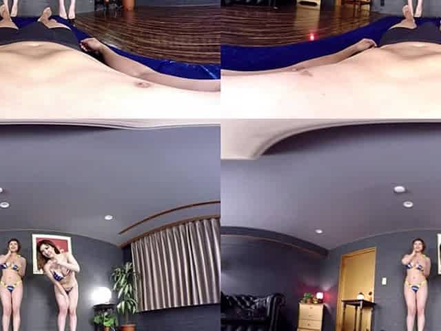 Voluptuous Bikini Double Fuck!! - Big Tits Jav