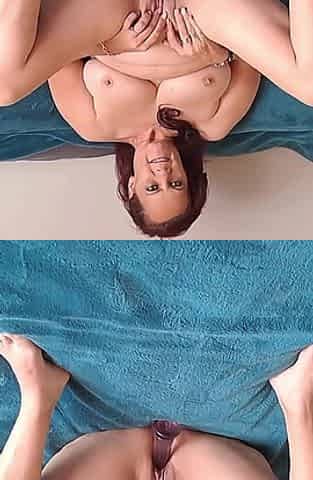 Virgin Stepson Catches Step Mommy Masturbating.