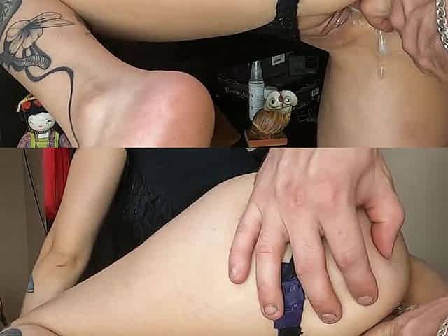 A REDHEAD LESBIAN tried ANAL with a big dick and ended up ruined and destroyed