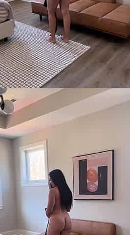 Brunette babe fucked doggystyle