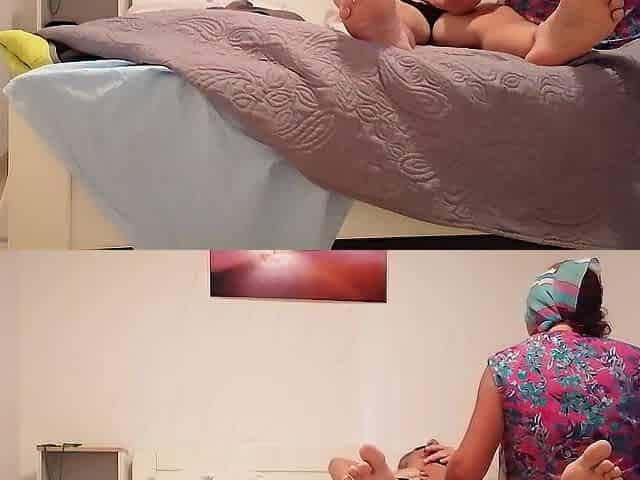 Sex with a hotel cleaning lady with a sexy body in the hotel