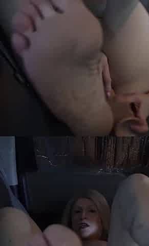 Backseat Car Sex Cheaters Suck My Toes and Feet - 4K
