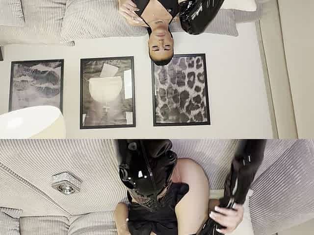 Fingering Pussy While Smoking in Minidress