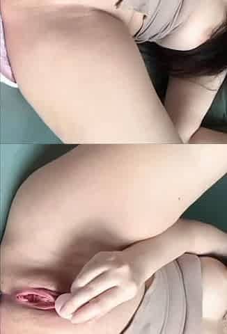 Baby face, big breasts, amazing figure, plump buttocks, soft vagina, large-scale selfies and masturbation temptation, micro fat