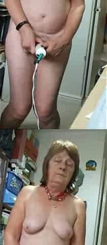 mature shows real orgasm