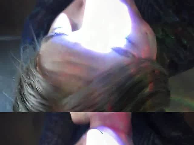 Fanal invasion from outer space! Trippy deepthroat squirting facial