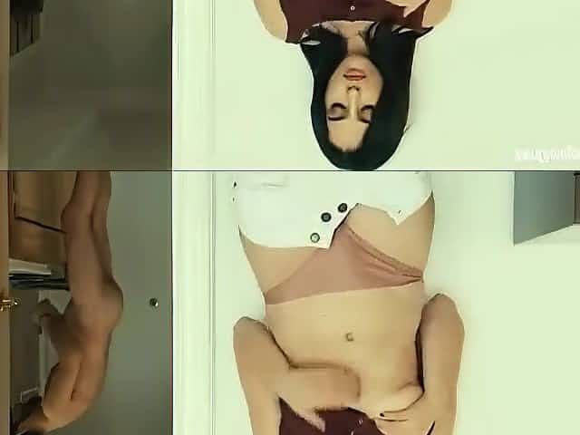 Shaved exotic Arab babe gets ass fucked - amateur anal
