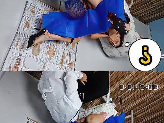 That amoral gynecologist pulled his knob without his panties during a gynecological exam!