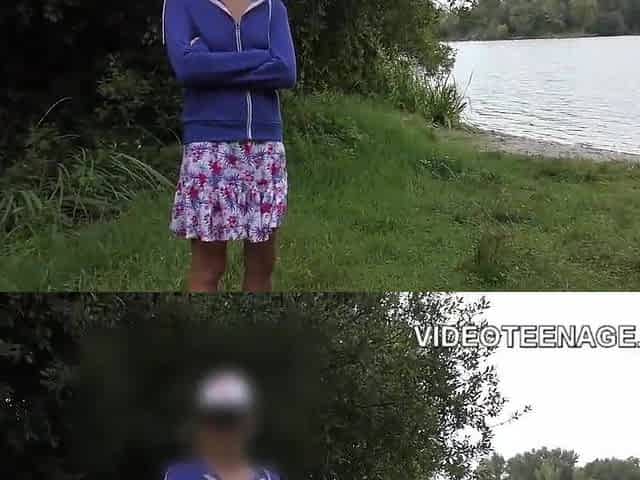 shy teen does porn casting for the 1st time