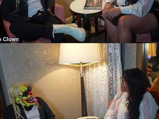 Boss Lady Gets Pounded Out By Gibby The Clown in Las Vegas