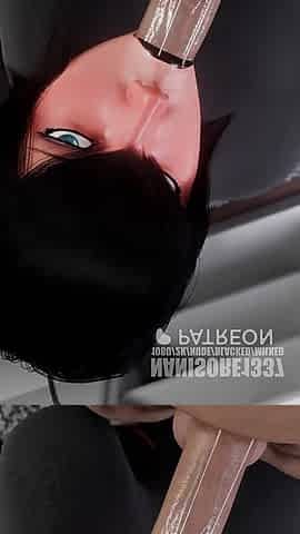 Mavis Sloppy Blowjob Rule34 3D Animation