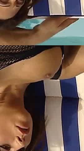 Baby Marilyn a Slutty Mature Woman with Big Tits and Brown Hair Gets Pussy Fucked and Mouth Filled Outdoor