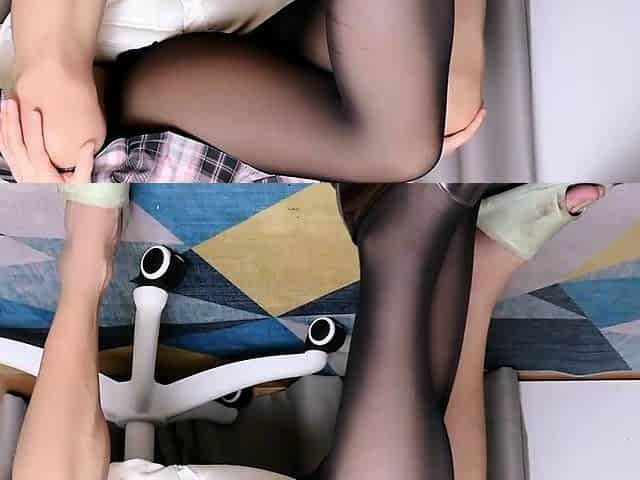 Japanese Erotic Pantyhose Fetish Masturbation