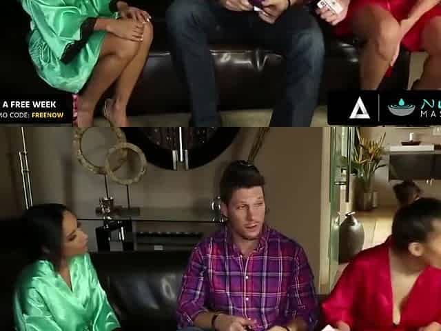 Lucky Guy Has 2 Slutty Masseuses To Fuck For The Price Of 1