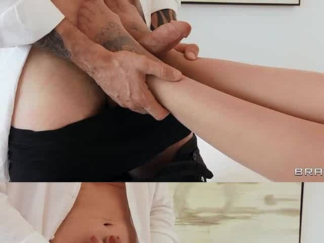 Can't You See I'm On The Phone: Busty Business Woman Rachel Starr dicked by Scott Nails Episode 2