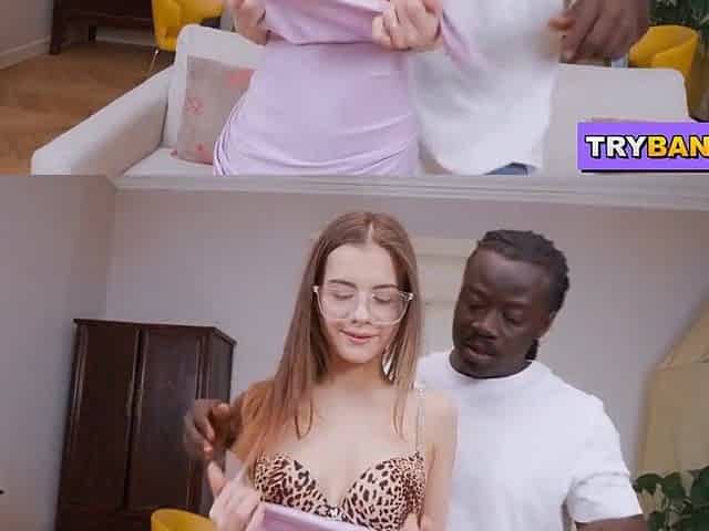 BANGBROS - BabyDoll Taking Anal From Freddy Gong On Monsters Of Wang