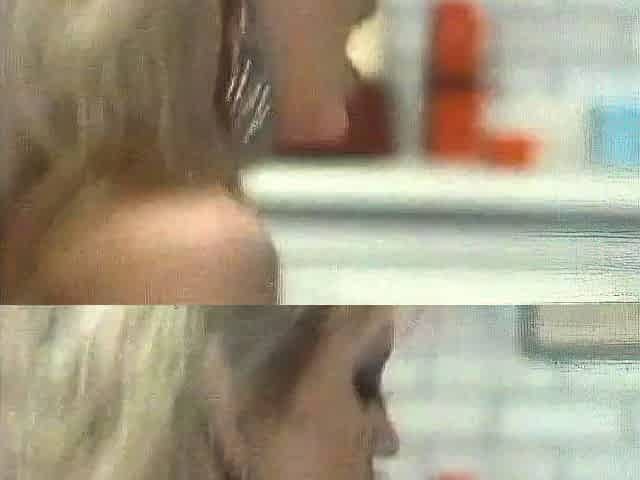 Natural busty blonde blowjob and banging POV