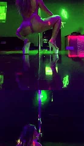 Amateur striptease and Solo masturbation