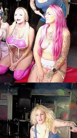 Three Busty Chicks Want to Try Every Dick in the Room