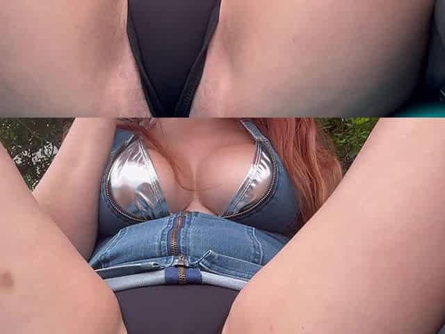 Italian Big Tits MILF Artemisia Love Showing Her Juicy Boobs Applying Sunscreen Outdoor Perfect Body