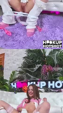 Brunette Juniper Ren Is Addicted to Nade Nasty's Rough Sex!