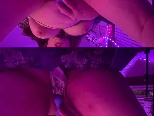 STUFFING my bulky vagina with PANTS and cumming on 'em three times