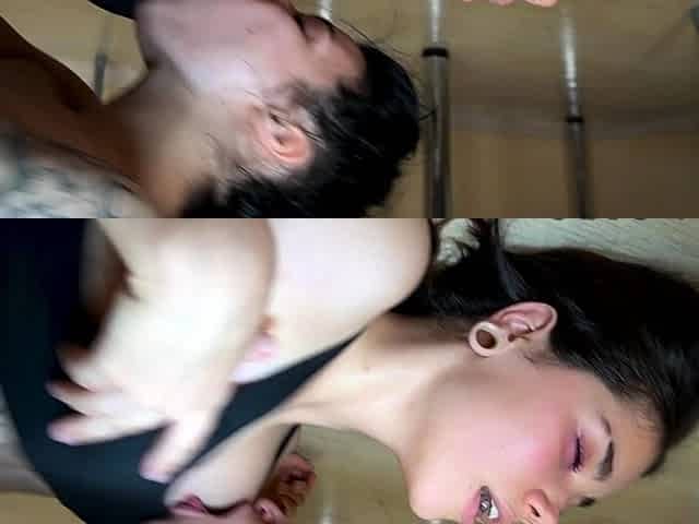 Pale amateur teen brunette Lynn Love