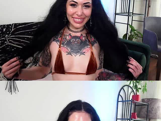 Tattooed Hottie Arson Leigh Offers Her All Natural Body