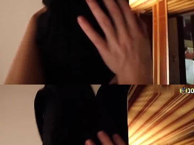 JohnTronX - Smokin' sexy Oriental playgirl in ebony underware likes booty slam so much