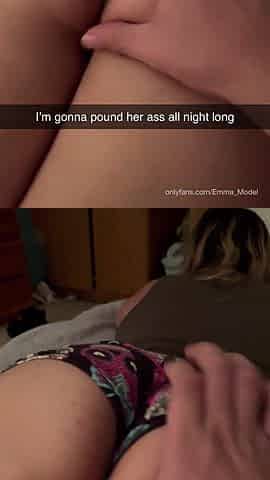 Your Girlfriend Cheated And Got a Creampie From a Guy After Party While They Send You Snaps