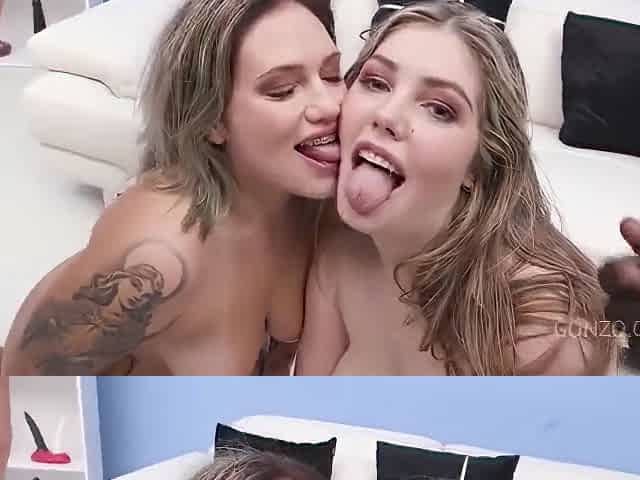 Sinful Sluts Claudia Garcia And Luo Bonett Share Piss Showers In Rough Sex Orgy (pee) Sz2953