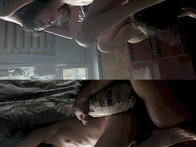 Muff diving, sex with titties, cum on tits - PlaingGods