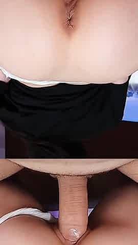 Petite Japanese Gamer First Anal & Facial - Ahegao Moans [full]