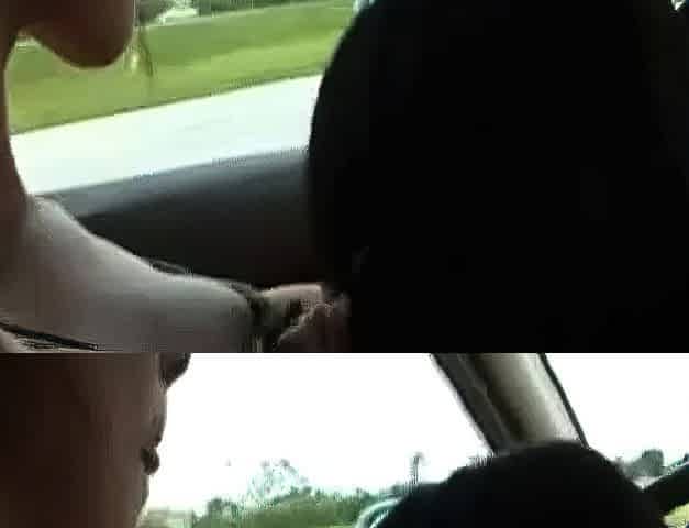 Car Webcam Fun with Pussy-Loving Lesbians