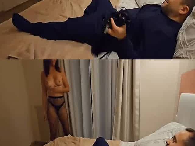 il aime quant je porte de la belle lingerie