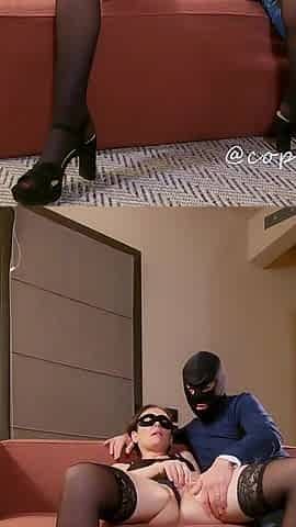Gentlyperv Waits for Me in Hotel!