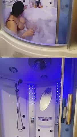 Arab Fun in the Shower