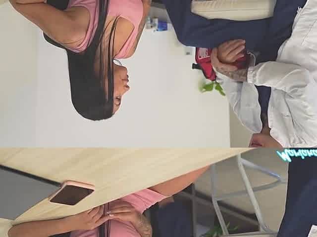 Hot Latina With Perfect Tits Fucks In The Office With Nick Jowel And Mariana Sandoval