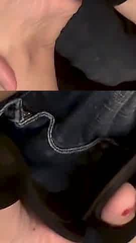 Hot Wife Footjob in Sexy High Heels