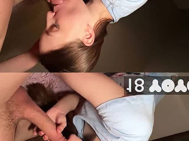 MY STEPBROTHER LIKES TO CUM INSIDE MY CUNT