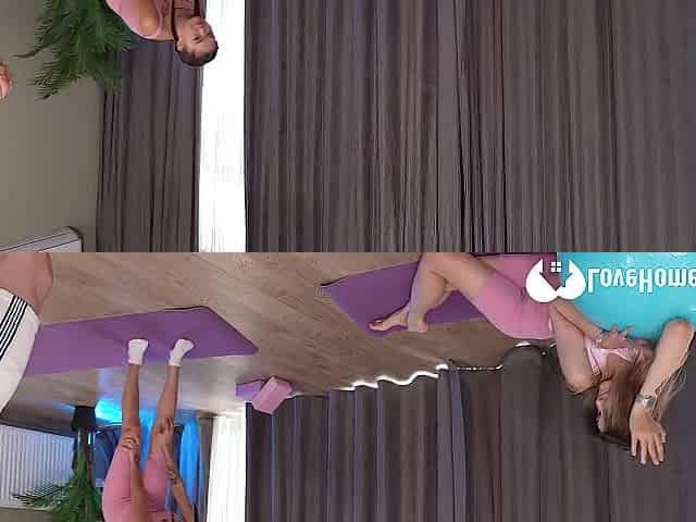 Fitness trainer gave us his hard pecker
