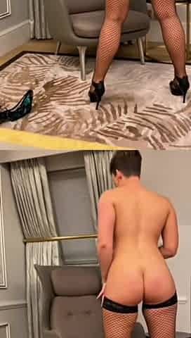 Short-haired MILF Hard sex