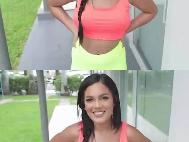 Fit Gets Sperm On Her Big Melons