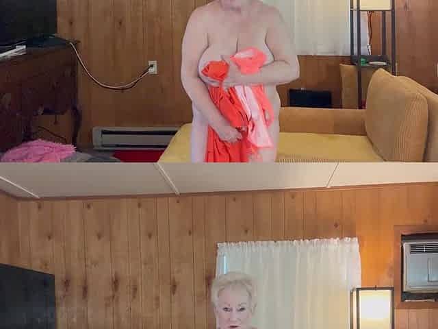 HAWT GILF Does BREATHTAKING Orange Try On Haul