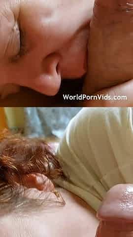 The Older Woman Sucks an Older Cock Till It Spits Cum on Her Tongue