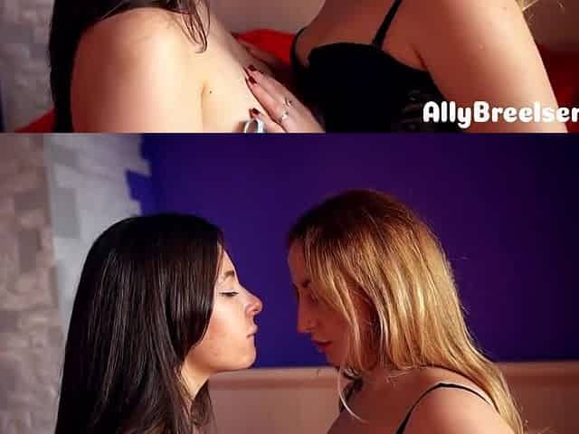Ally Breelsen Explores Sensual Spanking Arse With Intense Female Orgasm