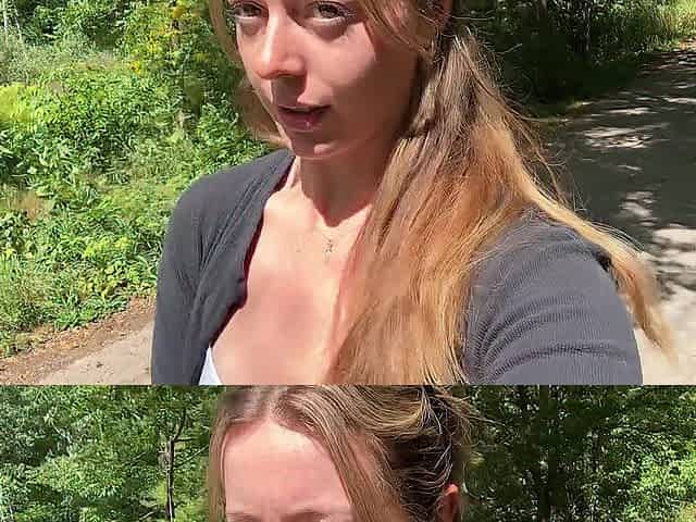 A Walk In The Woods At no time Felt SO Precious! - Public Climax - Nearly Caught!